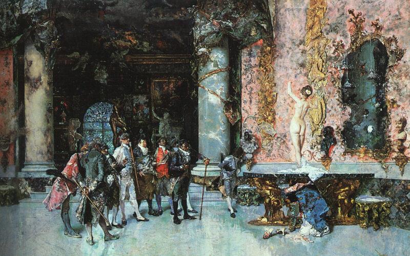 Mariano Fortuny y Marsal The Choice of a Model China oil painting art